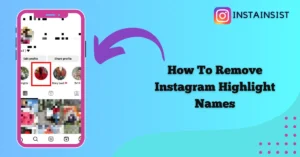 remove instagram highlight names